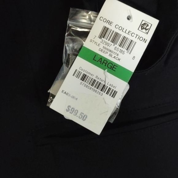 INC One Button Blazer Jacket Black Large - Picture 4 of 9